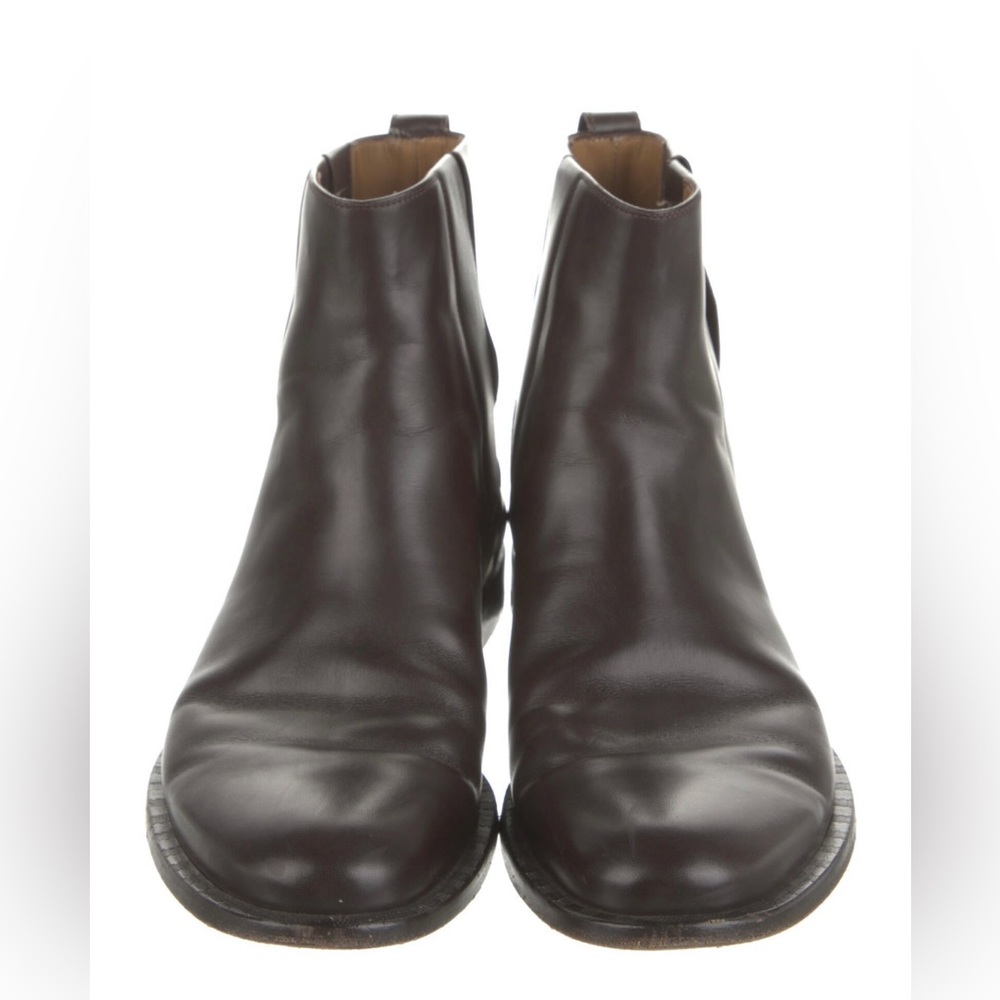 Men’s Louis Vuitton Leather Ankle Chelsea Boots - Sz 9